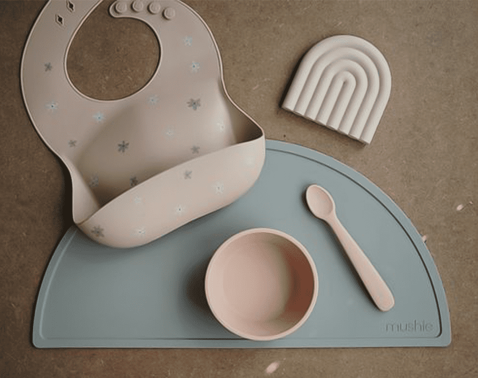 קערת סיליקון ואקום Blush