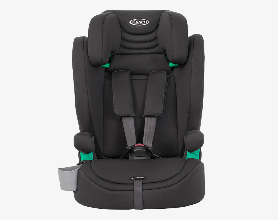 בוסטר גב רצועות ELDURA R129 אפור / MIDNIGHT