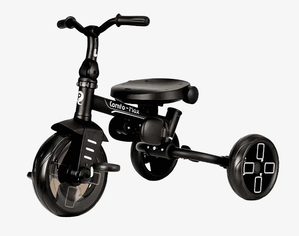 תלת אופן מתקפל מסתובב Comfo Max ירוק ללא מקל הכוונה