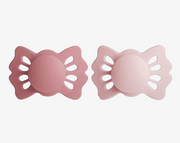 זוג מוצצים LUCKY- Cedar/Baby Pink- size 1