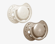 זוג מוצצי סיליקון מהדורת הרמוניה חום לאבי Lovi