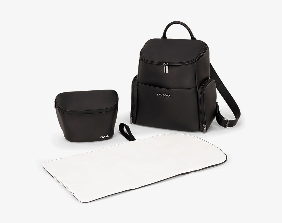 תיק החתלה שחור/ Caviar