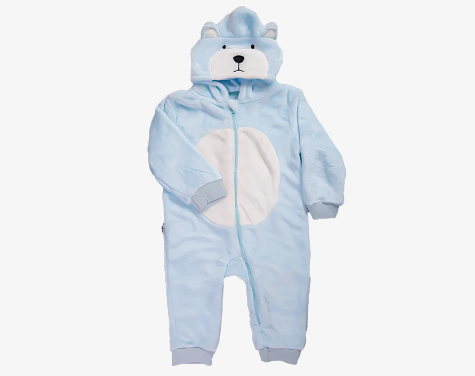 פיג'מה אוברול דובי 18-24M