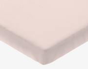 סדין עריסה - ורוד חלק