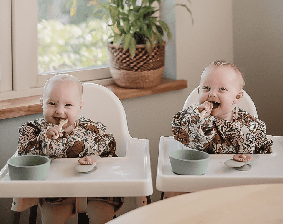 זוג כפיות התחלה לפעוטות Tradewinds/Shifting Sand