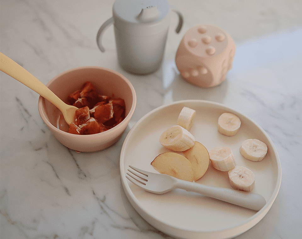 קערת סיליקון ואקום Blush