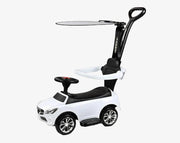 בימבה מכונית עם גגון לבן