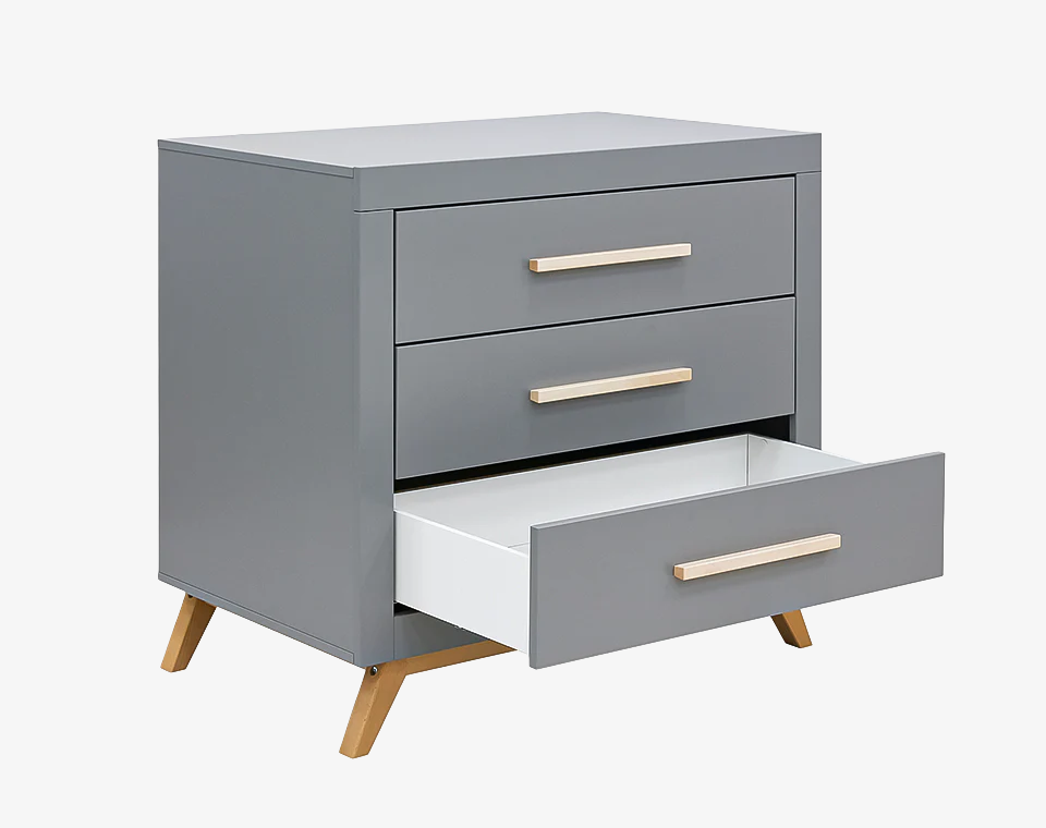 שידת אחסנה Fenna אפור טבעי