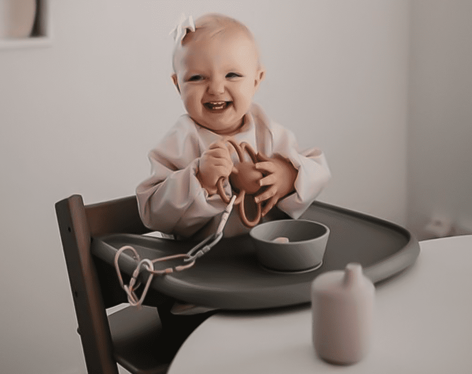 סינר שרוול ארוך Blush