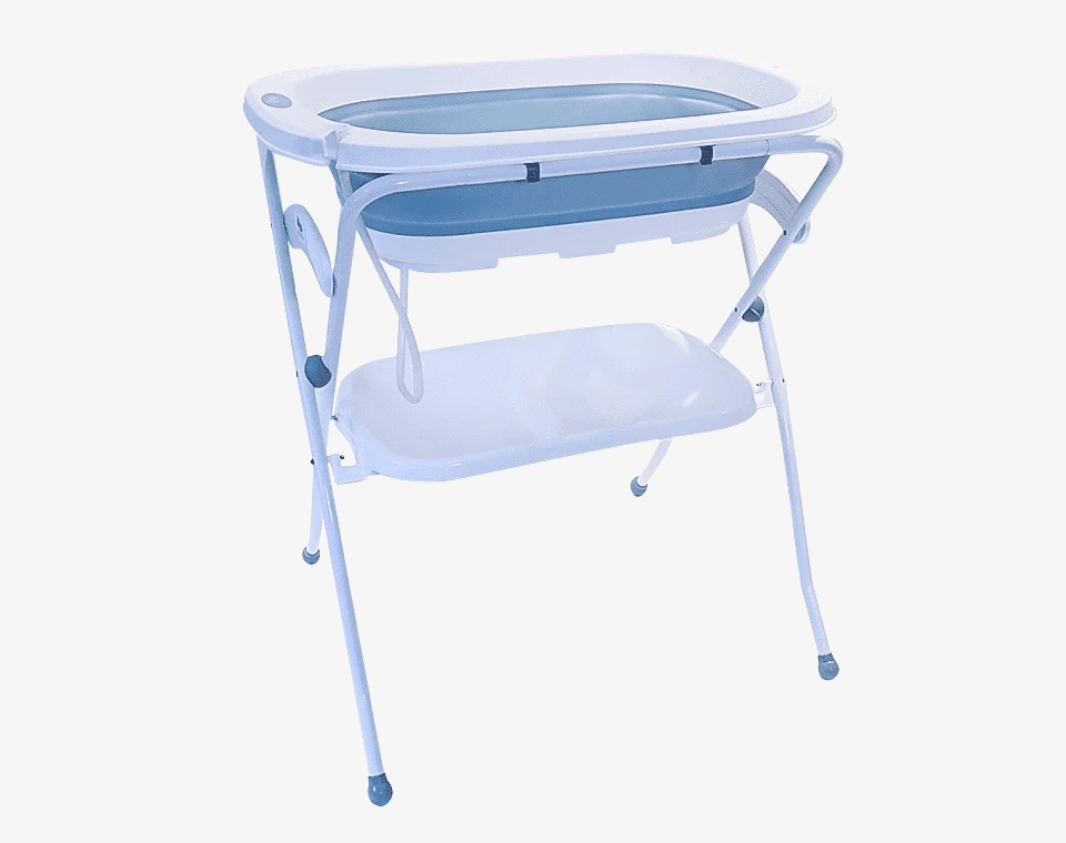 אמבטיה לתינוק כחול+ מעמד