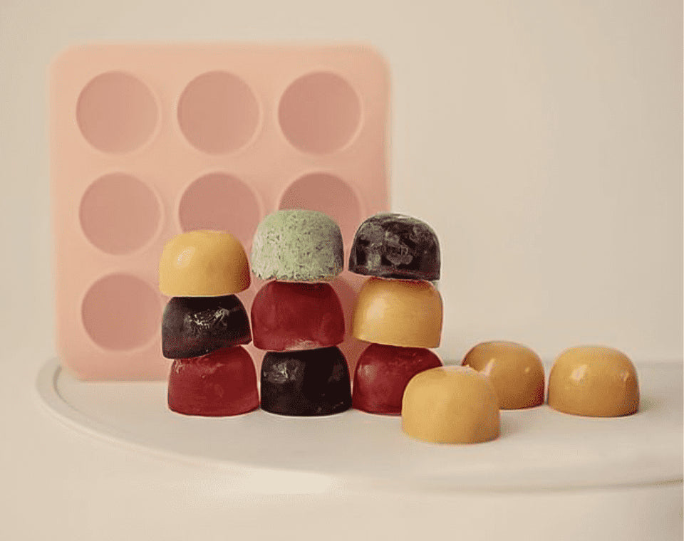 תבנית הקפאת מזון סיליקון Blush