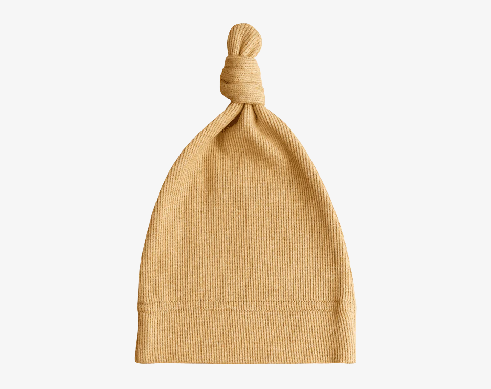 כובע ריב לתינוק Mustard Melange