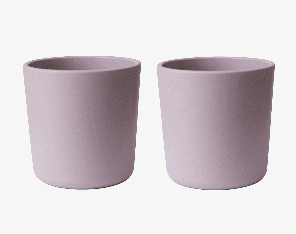 זוג כוסות פלסטיק Soft Lilac