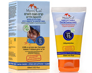 קרם הגנה לפנים לתינוקות וילדים SPF-15