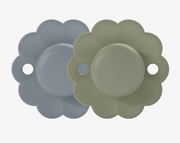 זוג מוצצים 6-18 Sx Pro פיזיולוגי WONDER– כחול וירוק