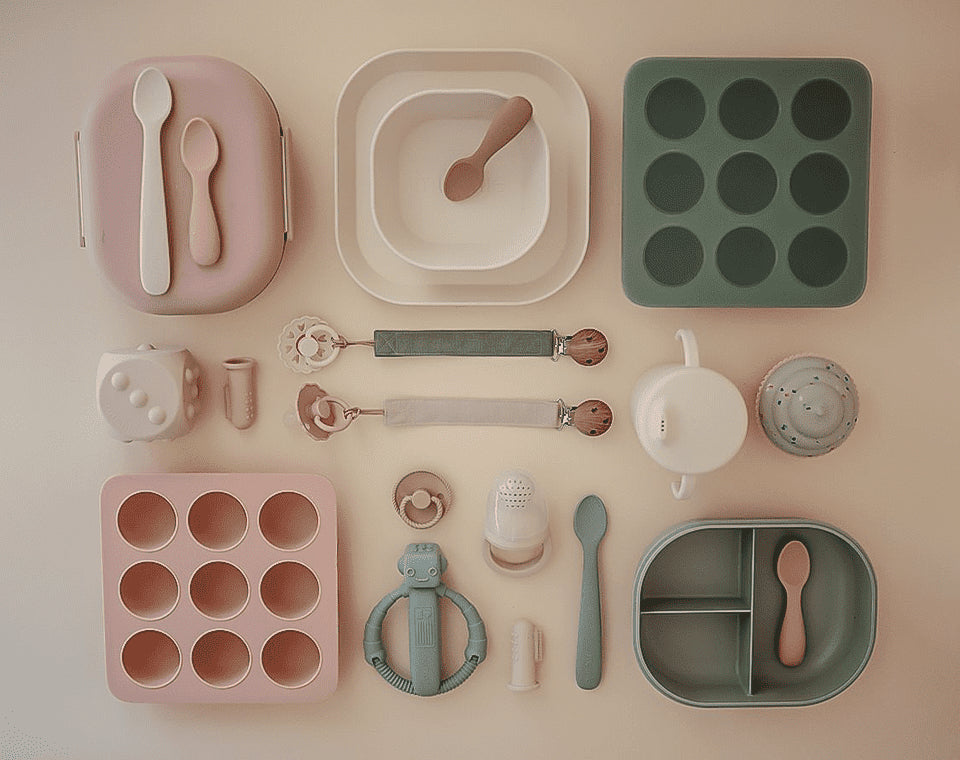 תבנית הקפאת מזון סיליקון Blush