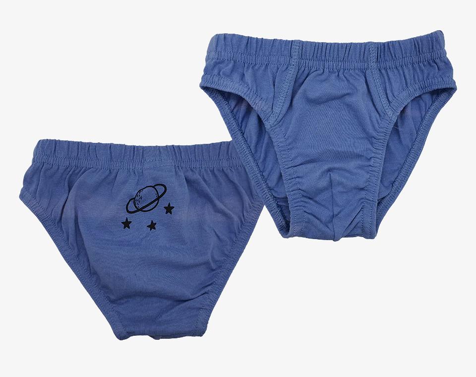 מארז חמישיית תחתוני בנים חללית שחור