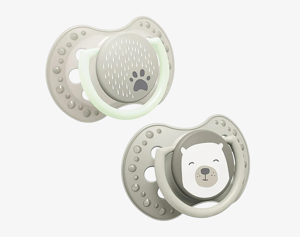 זוג מוצצי סיליקון מהדורת חברי הדוב 3-6 לאבי Lovi