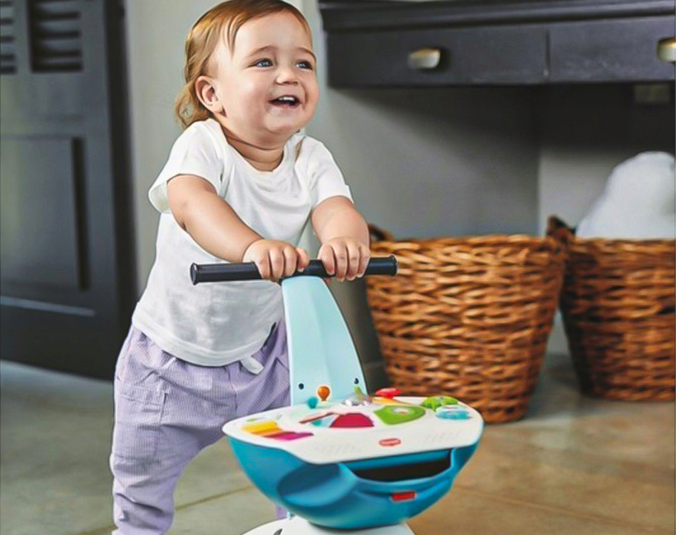 הליכון בימבה 5 ב- 1 כחול