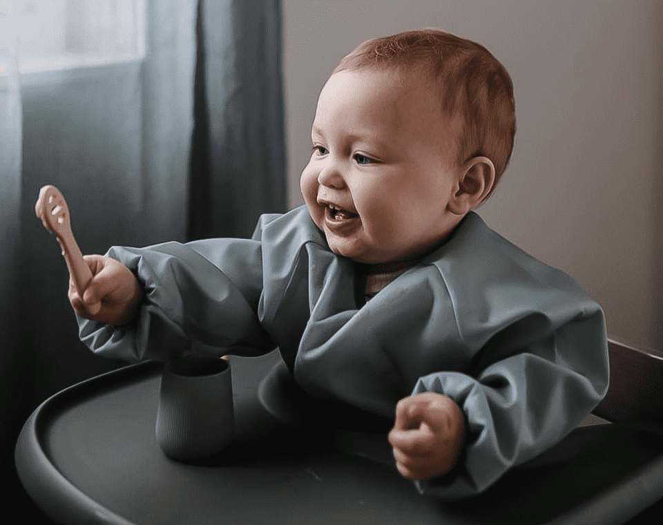 זוג כפיות האכלה הראשונות שלי Natural/ Shifting Sand