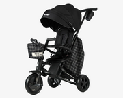 תלת אופן מתקפל 6 ב-1 שחור MINENE X QPLAY 2024