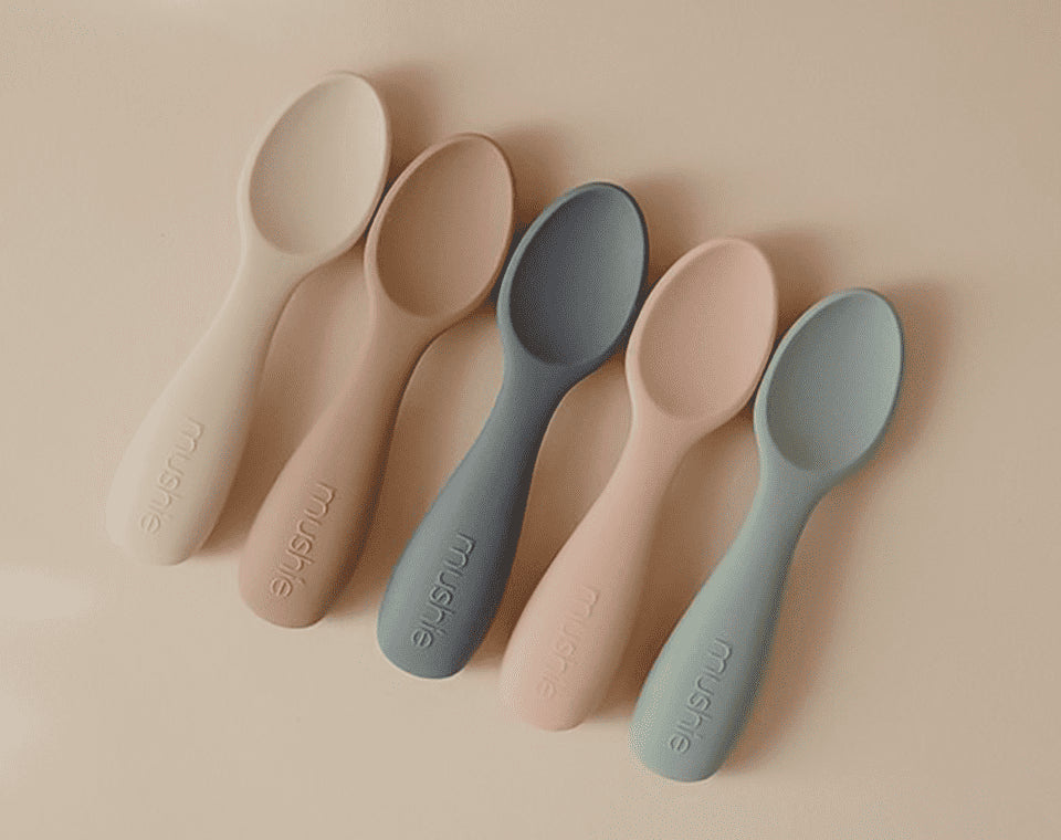 זוג כפיות התחלה לפעוטות Tradewinds/Shifting Sand