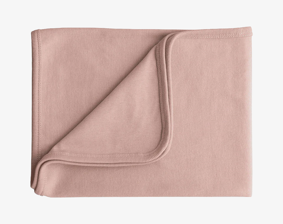שמיכת ריב לתינוק Blush