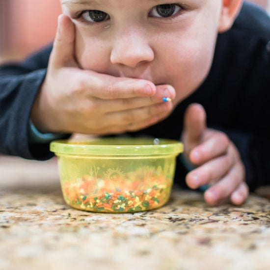 קערה ומכסה 6 יחידות