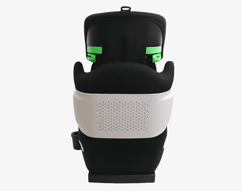 בוסטר גב + הגנות צד + מתקן לכוס R129 I-size - שחור