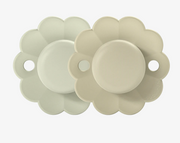 זוג מוצצים 0-6 Sx Pro פיזיולוגי WONDER– אפור וירוק אקווה