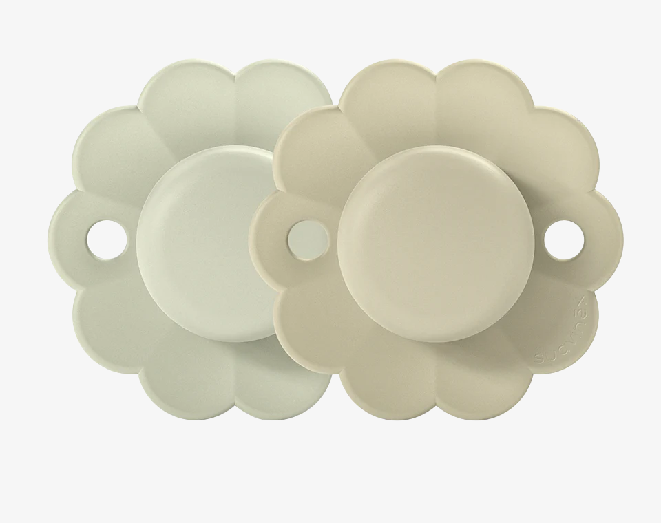 זוג מוצצים 0-6 Sx Pro פיזיולוגי WONDER– אפור וירוק אקווה