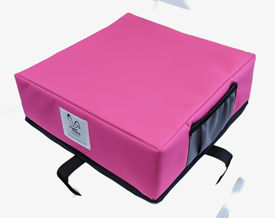 בוסטר אוכל הגבהה ורוד