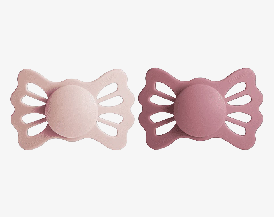 זוג מוצצים LUCKY- Blush/Cedar- size 2