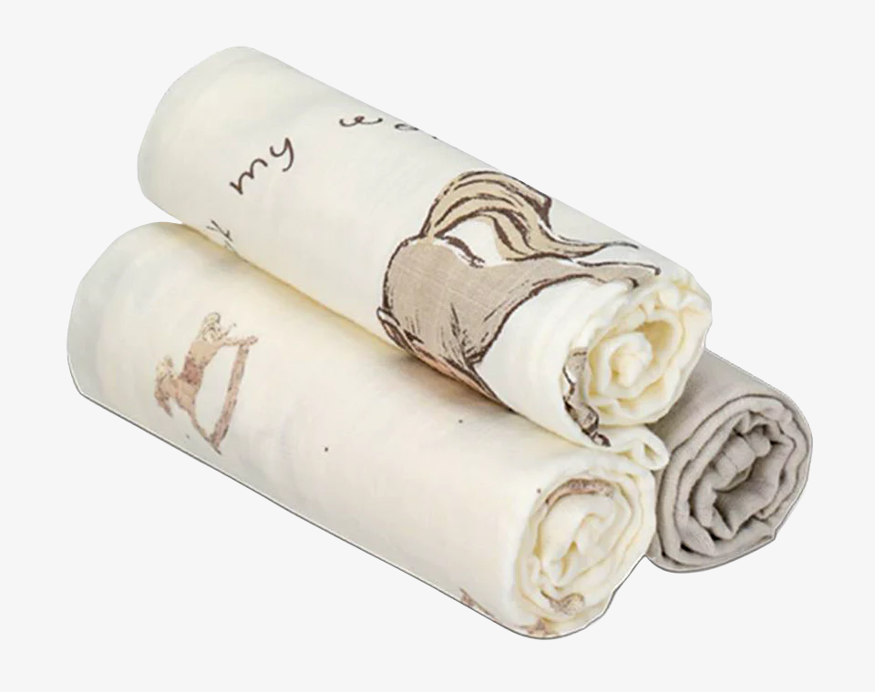 שלישיית חיתולי טטרה Vintage Collection שמנת OS