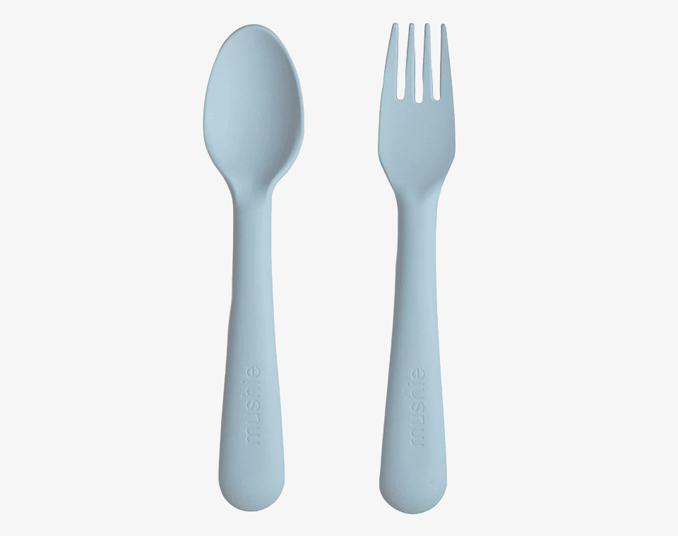 סט כף ומזלג Powder Blue