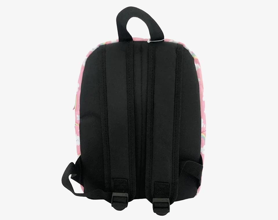 תיק גן ורוד קשת בענן