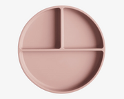 צלחת סיליקון מחולקת Blush