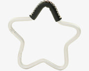 וו תלייה כוכב כסף/שחור