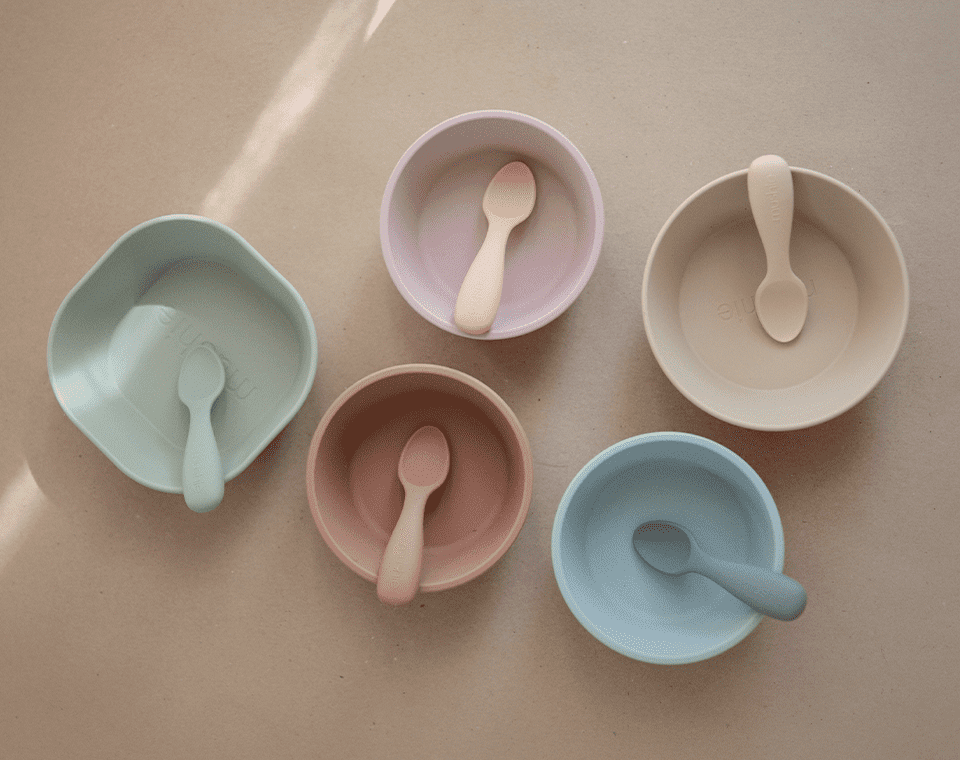 זוג כפיות התחלה לפעוטות Tradewinds/Shifting Sand