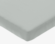 סדין עריסה ירוק חלק