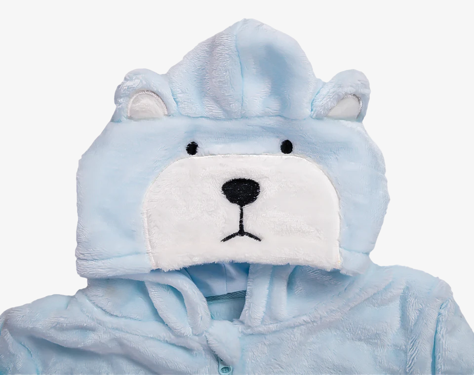 פיג'מה אוברול דובי 18-24M