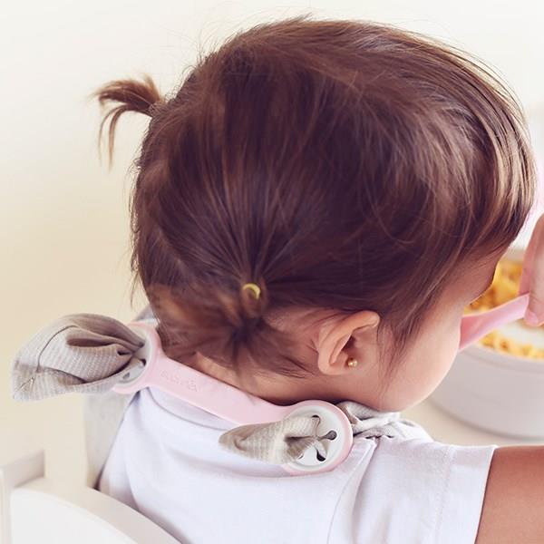 תופסן לסינר תינוק (2 יחידות) - בת