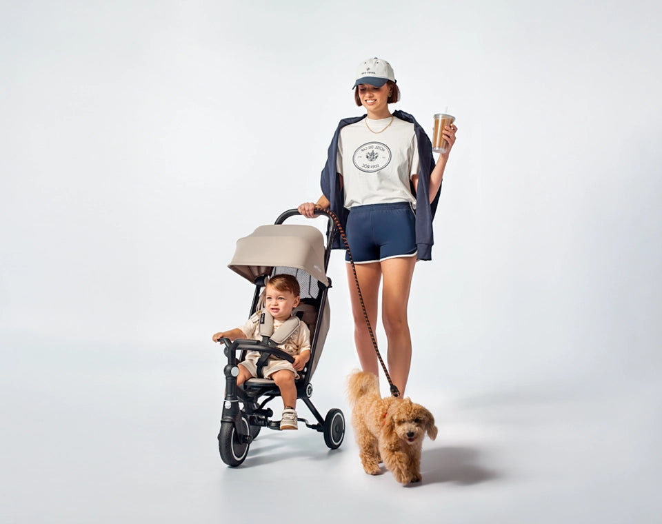 תלת אופן Wonder Max- צבע stone beige