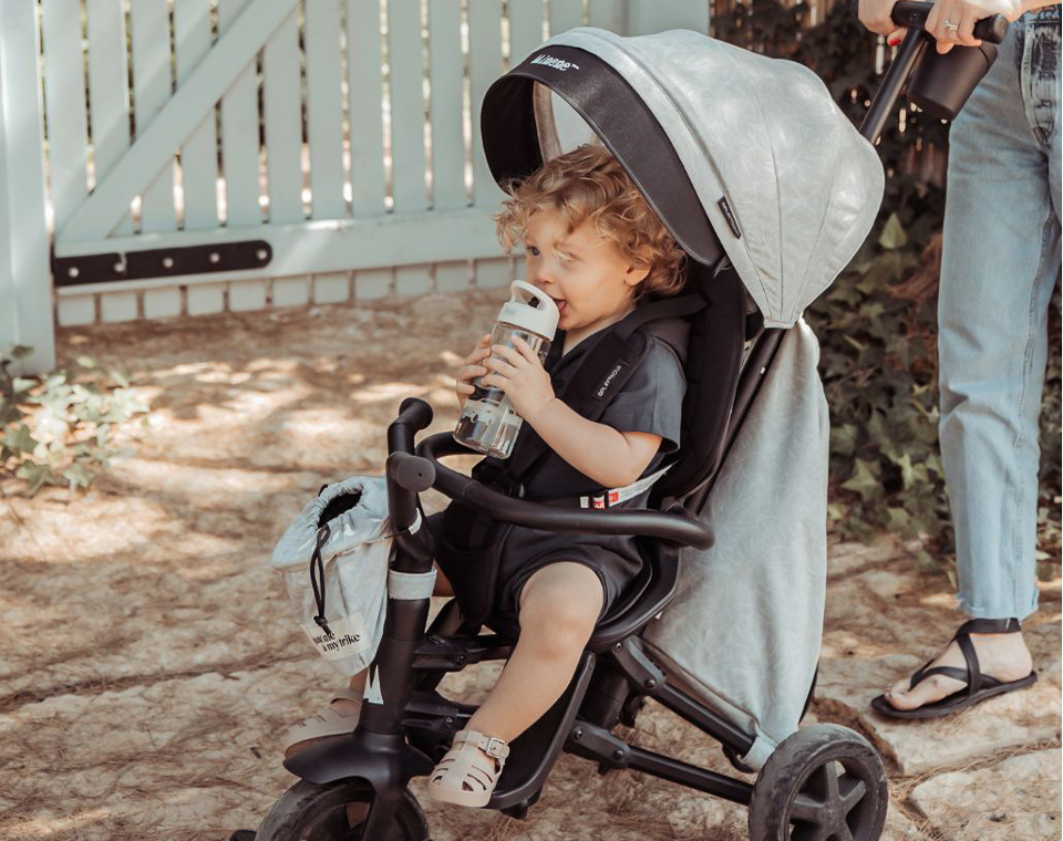 תלת אופן מתקפל 6 ב-1 אבן מודפס MINENE X QPLAY 2024