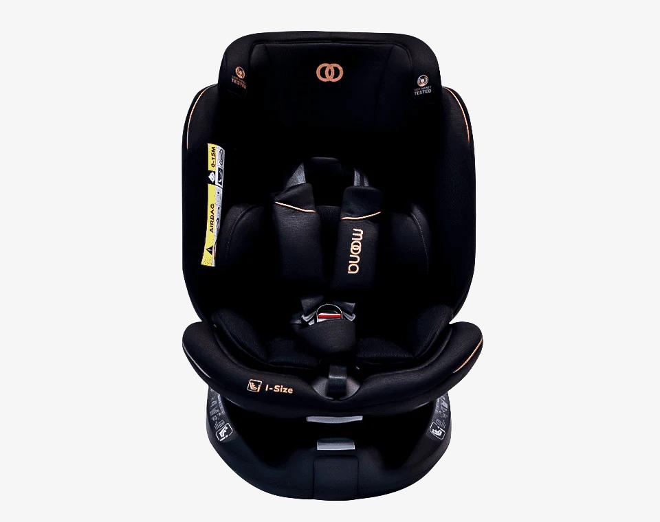 כיסא בטיחות מסתובב I-SIZE דגם C018 – שחור במצב ישיבה שלישי