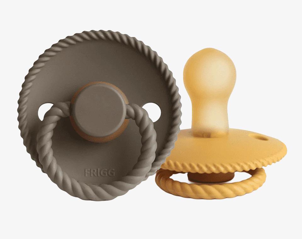 זוג מוצצי גומי ROPE- מידה 1 (0-6)