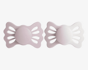 זוג מוצצים LUCKY- Primrose/Silver Gray- size 2