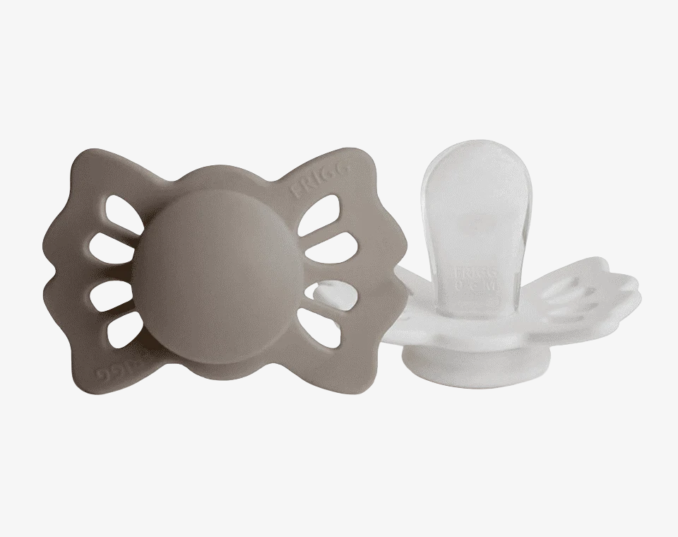 זוג מוצצים LUCKY- Portobello/Cream