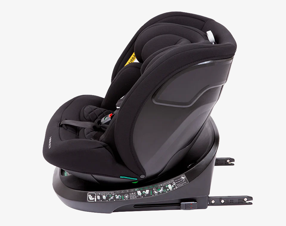 כיסא בטיחות i-ELITE 360 PRO R129 מסתובב 40-150 ס"מ / שחור לילה