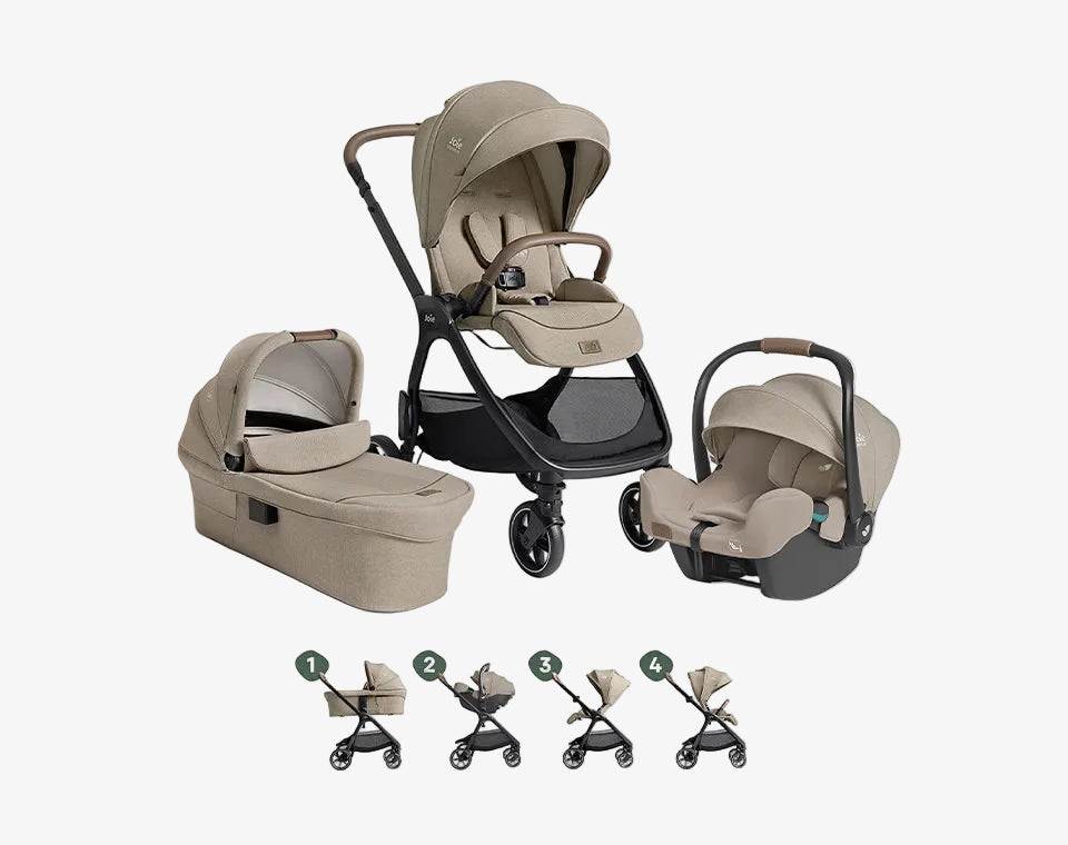 עגלת תינוק Valota trio צבע sandstone